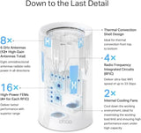 TP-Link BE33000 Deco BE95 Quad-Band Whole Home Mesh WiFi 7 System - 2 Pack