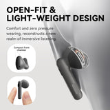 Edifier W320TN Adaptive Active Noise Cancelling Earbuds, LDAC & Hi-Res Audio Wireless, 6 Microphones AI Call Noise Cancellation, in Ear Detection, App Control, Fast Charge, IP54, Bluetooth 5.3 - Gray