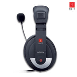 Iball Headphone Rocky With Mic (Double Pin ) BROOT COMPUSOFT LLP JAIPUR 