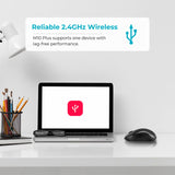 Rapoo M10 Plus Wireless Mouse, 2.4 GHz with USB Nano Receiver