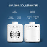 Saregama Carvaan Sleep Portable White Noise Player with 20 Soothing Sounds for Better Sleep