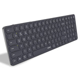 Rapoo E9350L Bluetooth Wireless Multi-Device Keyboard 4 Devices, Numpad, Led Indicators, Ultra-Thin, Ergonomic