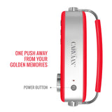 SAREGAMA Carvaan Premium Pop Portable Speaker Pre-loaded 5000 Evergreen Hindi Songs, 2.0Channel,  Candy Orange)