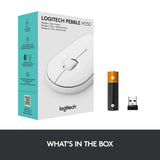 Logitech Pebble M350 Wireless Mouse with Bluetooth - White Broot Compusoft LLP Jaipur