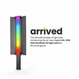 Digitek DSL-30W RGB Stick Light Portable Handheld RGB LED Light Wand with Grid