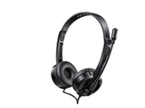 Rapoo H100 Wired Stereo Headset Black