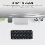 Rapoo E9050L Bluetooth Wireless Multi-Device Keyboard Grey