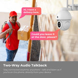 Beetel CCO4 4MP 3X Zoom QHD Wi-Fi CCTV Home Security Outdoor Camera