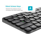 Rapoo 9350S Premium Wireless Keyboard & Mouse Combo Bluetooth 4.0 Darkgrey