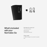 Hyperice Normatec Go, Portable Leg/Calf Battery Powered Portable Massager, Black