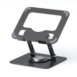 Portronics My Buddy A1, Metal Tablet Stand, 360° Rotating Base, Height & Angle Adjustable