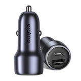 Oraimo OCC-73D  48W Car Charger Adapter with Dual Output,Type C PD 30W
