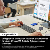 Samsung T7 1TB Up to 1,050MB/s USB 3.2 Gen 2 10Gbps, Type-C External Solid State Drive (Portable SSD) Grey