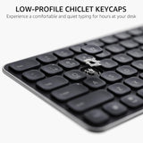 Rapoo 9010M Wireless Keyboard And Mouse Bluetooth 5.0 /4.0 Dark-Grey