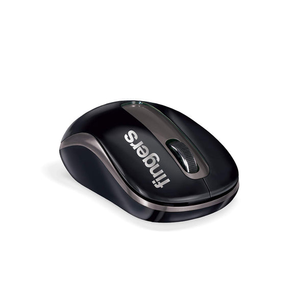 FINGERS GlidePro Wireless Mouse with Nano USB Receiver Highly Responsive  Compatible with Microsoft Windows, Mac & Linux OS