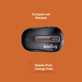 FINGERS GlidePro Wireless Mouse with Nano USB Receiver Highly Responsive  Compatible with Microsoft Windows, Mac & Linux OS