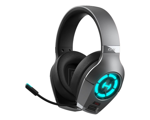 EDIFIER GX Hi-Res Gaming Headset with Hi-Res, Dual Noise Cancelling Microphone, Multi-Mode, 3.5mm AUX, USB 3.0, USB-C Connection - Grey