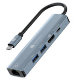portronics mport 51 5 in 1 type c hub
