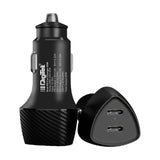 Digitek DMC 2PD 40W Dual Port Fast Car Charger with Dual Type-C PD Ports, Fast Charging
