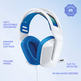 Logitech G335 Wired Lightweight Gaming Headphone  White