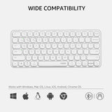 Rapoo E9050L Bluetooth Wireless Multi-Device Keyboard White