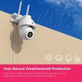 Beetel CCO4 4MP 3X Zoom QHD Wi-Fi CCTV Home Security Outdoor Camera