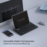 Portronics Bubble Dock Wireless Keyboard with Tablet Holder 2.4 GHz RF & Bluetooth 5.3