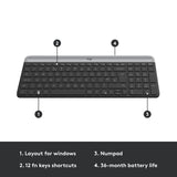 Logitech MK470 Slim Wireless Keyboard And Mouse Combo