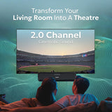 Tempt CineBar 24W Portable Wireless Soundbar Dual Bass RGB LED