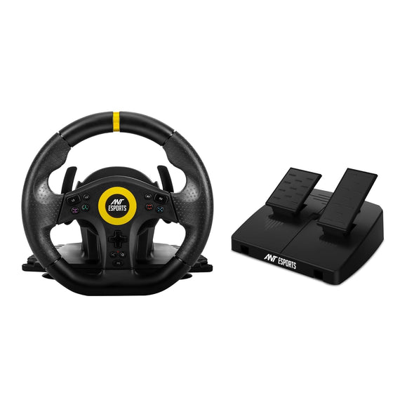 Ant E Sports Gw180 Gaming Racing Wheel Black