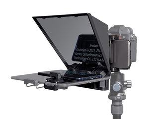 Digitek (DTP-008) Portable 8" Teleprompter for Smartphone & DSLR, Bluetooth Remote Controller, Dual Functionality