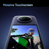 Insta 360 X3 Action Camera, 1/2" Sensor, 5.7K 360 Capture Black