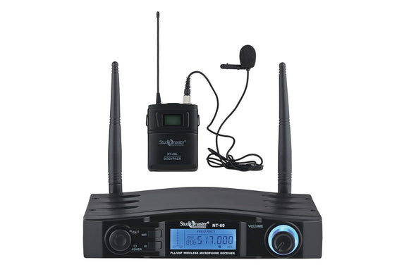 STUDIOMASTER NT 60L UHF WIRELESS MICROPHONE