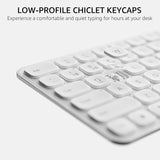 Rapoo E9050L Bluetooth Wireless Multi-Device Keyboard White