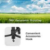 Digitek DTR-550 LT 65 Inch Lightweight Tripod Maximum Load up to 5kg 5.57 Feet Tall for Digital SLR & Video Cameras, Made Aluminium Material