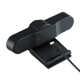 Rapoo C500 Web Camera Built-in Dual Noise Reduction Mics, 80-Degree Wide Angle, Plug and Play Black