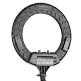 Digitek Platinum DPRL-19RT Professional LED Ring Light Runs on AC Power with No Shadow apertures, Ideal use for Makeup, Video Shoot,