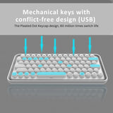 Rapoo Ralemo Pre 5 Wireless Bluetooth Mechanical Keyboard White