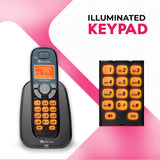 Beetel X70 Cordless Landline , 2.4GHz, 2 Way Speakerphone, Volume Adjustment- Black