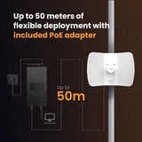 Tenda O8 5GHz 23dBi 11ac Outdoor Access Point to Point (P2P)