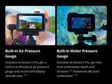 DJI Osmo Action 5 Pro Standard Combo, Waterproof Camera with 1/1.3" Sensor, 4K