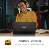 MSI Modern 15 Laptop 15 B7M-072IN AMD Ryzen 5 7530U Processor/RAM 8GB/512GB SSD/Win 11/AMD Radeon Graphics Card/Screen Inch 15.6/ Classic Black