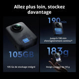 DJI Osmo 360 Adventure Combo,360 Camera With 1-Inch 360° Imaging, Native 8K 360° Video,