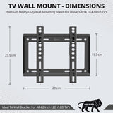 42 Fix Wall Mount 14"-42
