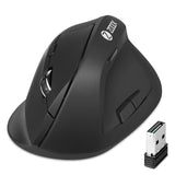Zoook Infinite Vertical Mouse,6 Buttons,Ergonomic High Precision Sensor Black BROOT COMPUSOFT LL[ JAIPUR 