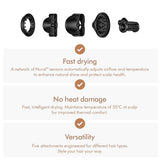 Dyson Supersonic Nural Intelligent Hair Dryer Protects Scalp Health Fast Drying No Heat Damage