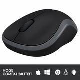 Logitech M185 Wireless Mouse Grey