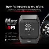 Qubo Digital 2-in-1 Battery Jump Starter + Tyre Pressure Inflator by Hero Grup