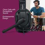 Fingers S10 Wired On-Ear Headphone with Adjustable Mic