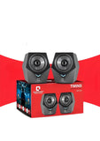 Quantron Twins QWS-1203 Wired Speaker 6W Output 3.5mm Audio Jack